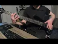 Meshuggah - Bleed - Bass Cover - with fingers, one take