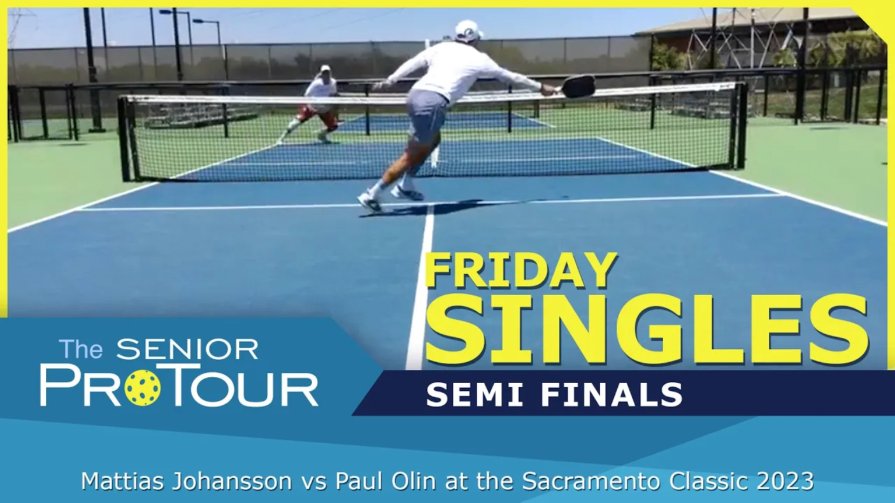 Mattias Johansson vs Paul Olin | Sacramento Classic 2023 » Presented by The Senior Pro Tour