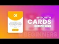 CSS Responsive Card UI Design Hover Effects Using HTML5 CSS3