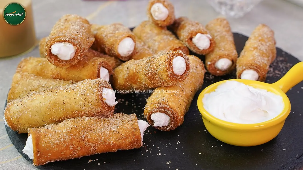 Crispy Cream Rolls: Elevate Your Dessert Game with Our Recipe!