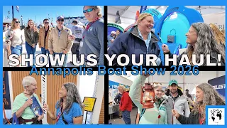 We Asked Sailors What They Bought at the Boat Show  Ep 81 #annapolisboatshow