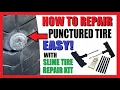 How to Fix a Punctured Tire - Slime Tire Repair Plug Kit