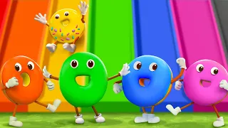 عشر كعكات راقصات عشر كعكات اغاني اطفال بيبي باص BabyBus Arabic 