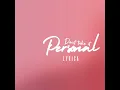 Don't Take It Personal