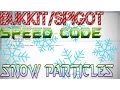 Minecraft Snow Particles Speed Code