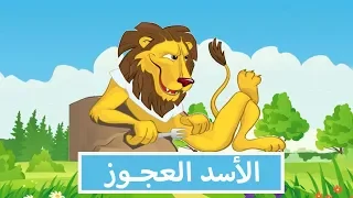 حكايات جدي   الأسد العجوز دندنها