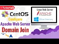 How to install and configure Apache Web Server - Domain Join