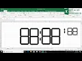 How to Do Digital Clock in Excel VBA
