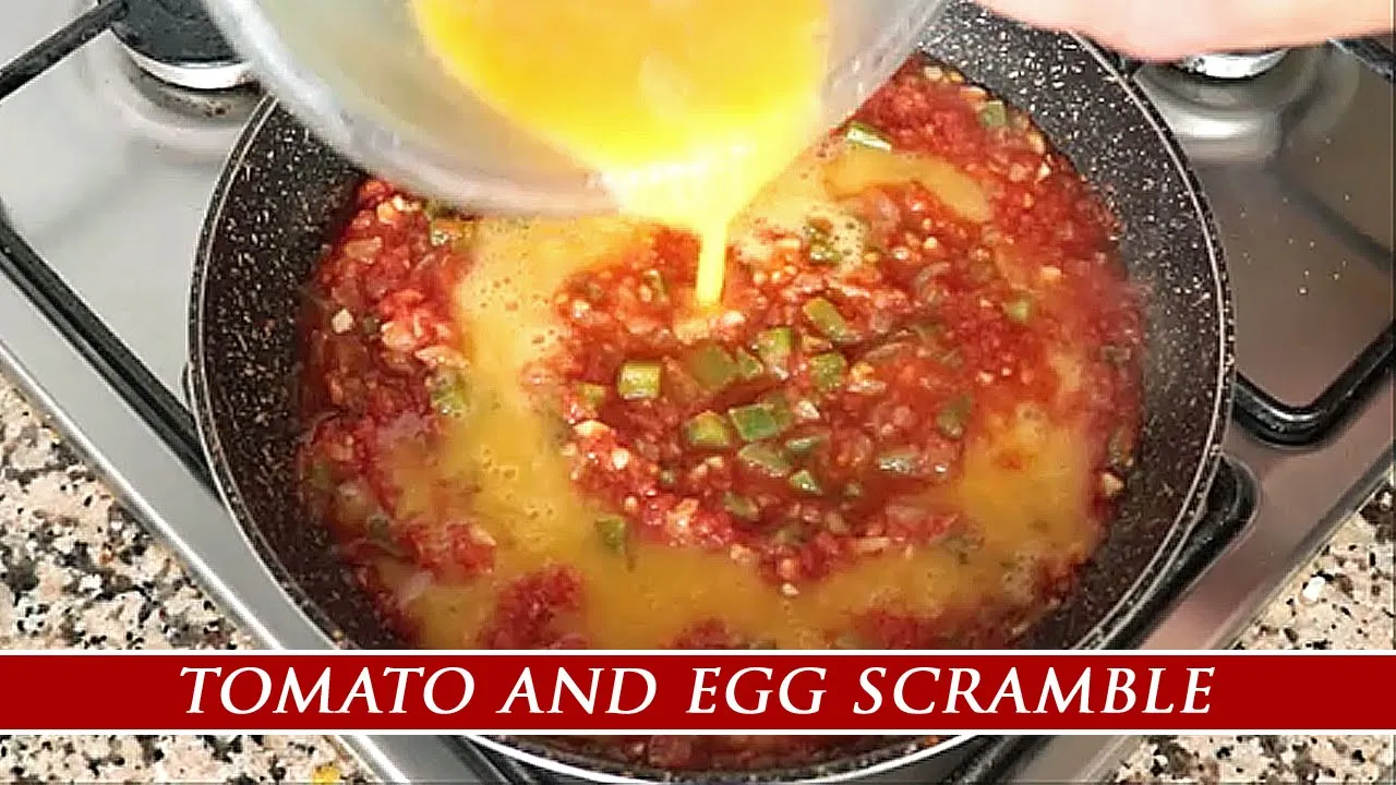 Spanish Tomato & Egg Scramble   A Traditional Egg Dish from Murcia