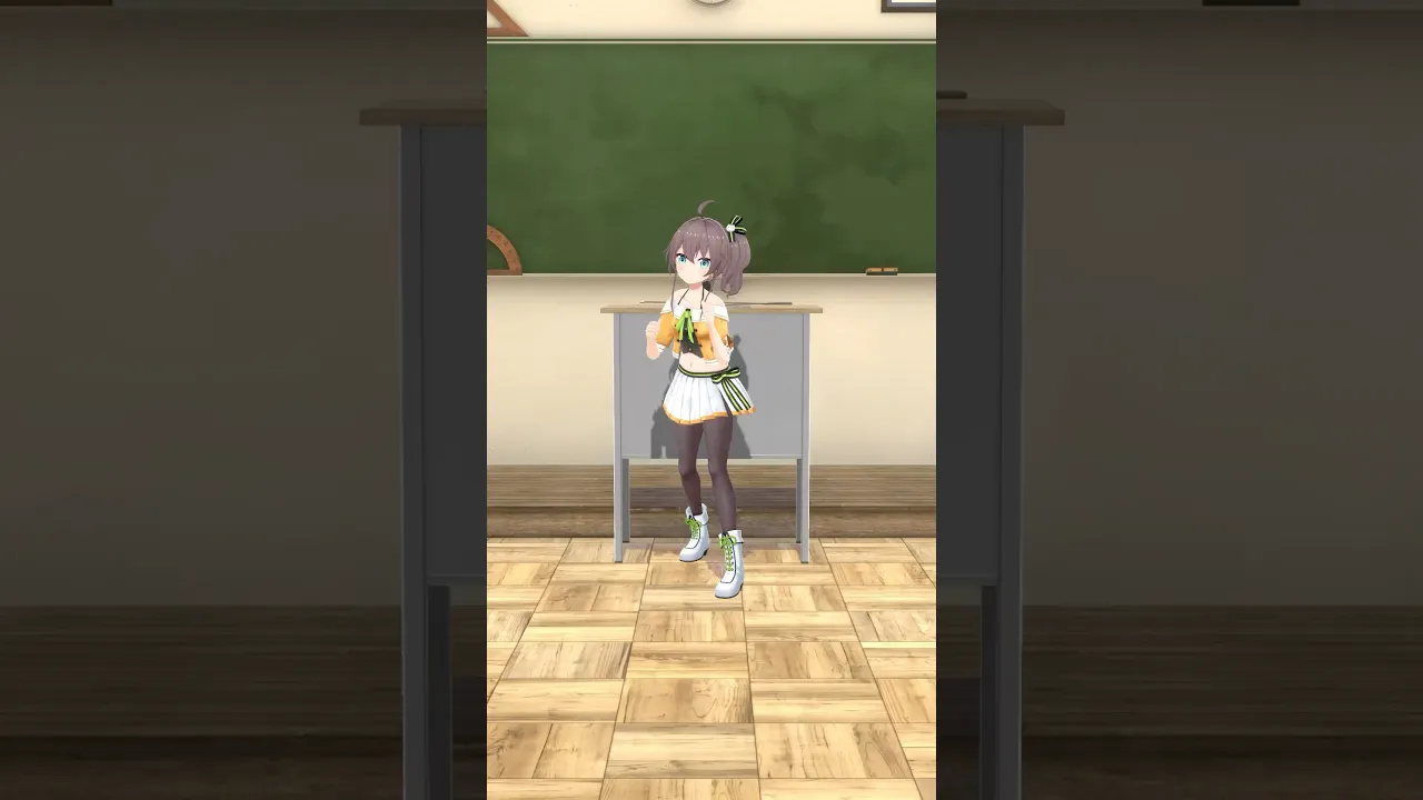 このアイドルさんのオーディション「倍倍FIGHT」言えないから落ちるの確定や #夏色まつり #ホロライブ #踊ってみた