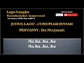 CUKUPLAH SUDAH-KARAOKE-Karya Cipta: IKE NURJANAH