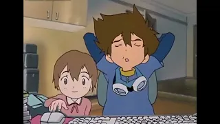 مشهد مضحك من فيلم ابطال الديجيتال مدبلج بصوتي دبلجة صوتية Anime دوبلاج 