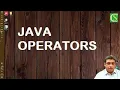 Java Operators BlueJ ICSE CBSE
