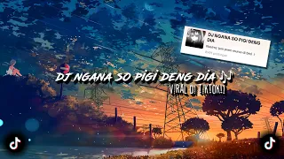 Download DJ NGANA SO PIGI DENG DIA 🎶 sounds Nvalrnz (slowed \u0026 reverb) dj sad viral di tiktok MP3