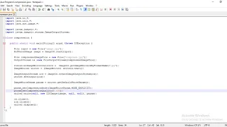 JPG Image Compression using Java