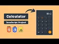 How to Make a Calculator using HTML CSS and JavaScript 2026 Latest