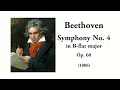 Beethoven: Symphony No. 4 in B-flat major, Op. 60 [Böhm & VPO] (with Score)