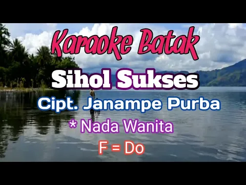 Download MP3 SIHOL SUKSES - Punxgoaran | Karaoke Nada Wanita | F=Do | Lirik