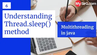 sleep method of Thread in Java explained MySirG com