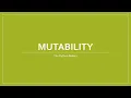 Lesson 4B3 Mutability Bart