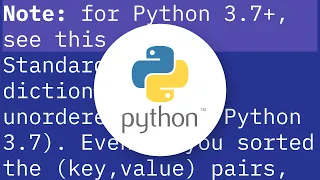 How do I sort a dictionary by key