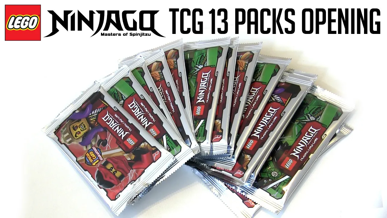 Lego Ninjago series 3 trading cards starter pack and full box of 24 packs