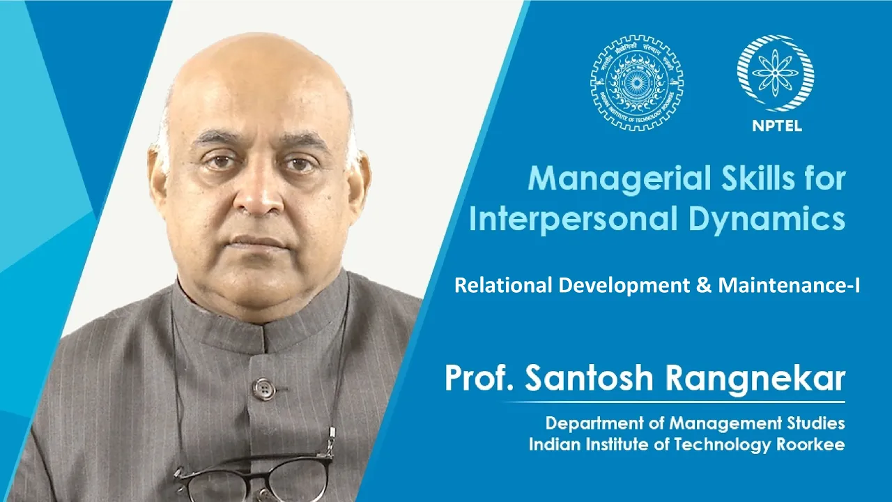 Lec 01: Relational Development and Maintenance - I