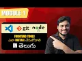 How to Install VS Code Git Node js Beginner Tutorial 2025 Complete Setup Guide in Telugu