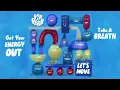 Kids Song to Dance to 🫶🥰 Energy Out - Lyric Video | Pep & Perk