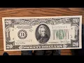 HOW MUCH IS A 1934 20 DOLLAR BILL WORTH IN VERY FINE CONDITION