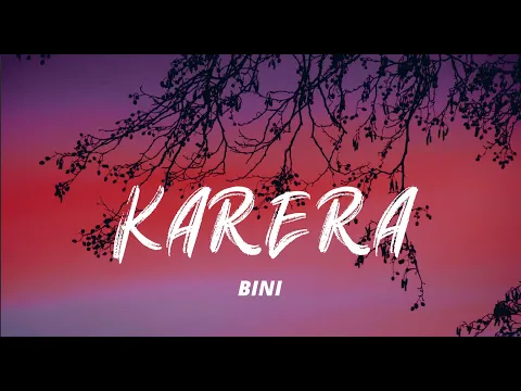 Download MP3 BINI - Karera (Lyrics)