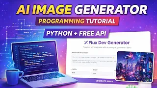 Build an AI Image Generator in 15 Minutes Python FREE HuggingFace API
