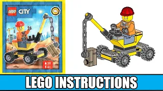 LEGO Instructions - City - 952401 - Builder with Crane - Magazine Gift