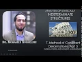 7-Method of Consistent Deformations-Part 3-internal forces and moments as redundants-Dr Noureldin