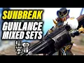 Monster Hunter Rise Sunbreak My Gunlance Mixed Sets Long Normal and Wide Shelling
