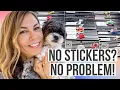 How to Plan Without Stickers Free Inexpensive Ways to Decorate Your Planner - Planning on a Budget