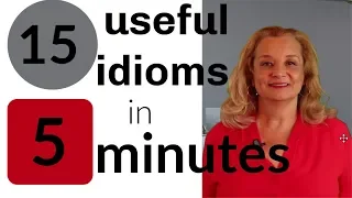 learn 15 idioms in 5 minutes with word 