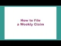 Mobile Friendly How to File a Unemployment Insurance Benefits Weekly Claim English