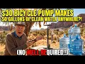 30 Bicycle Pump Makes 50 Gallons Of Clean Water Anywhere No Well Required