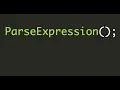 LLVM Tutorial Recursive Descent Parser