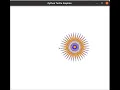 Draw star by Python Turtle