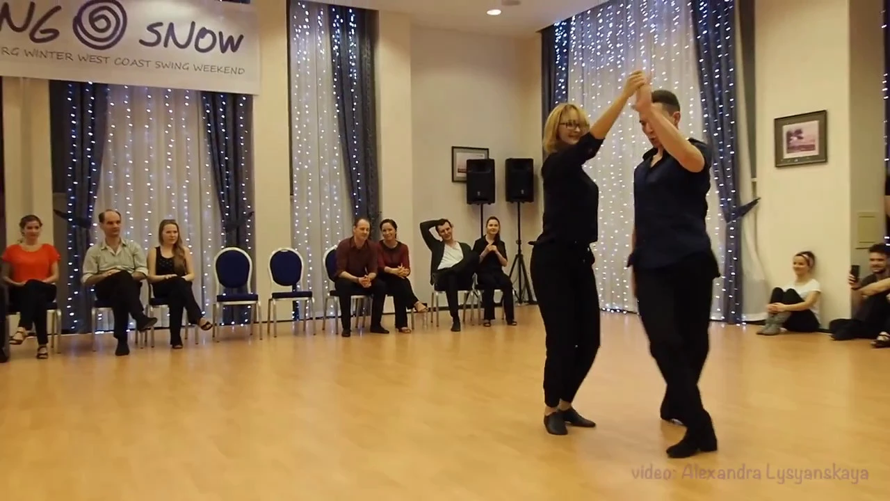 Semion Ovsiannikov & Olga Khvan - Swing and Snow 2017 Strictly Open Final