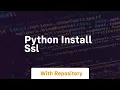 python install ssl