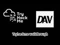 Dav Lab solving Tryhackme Walkthrough