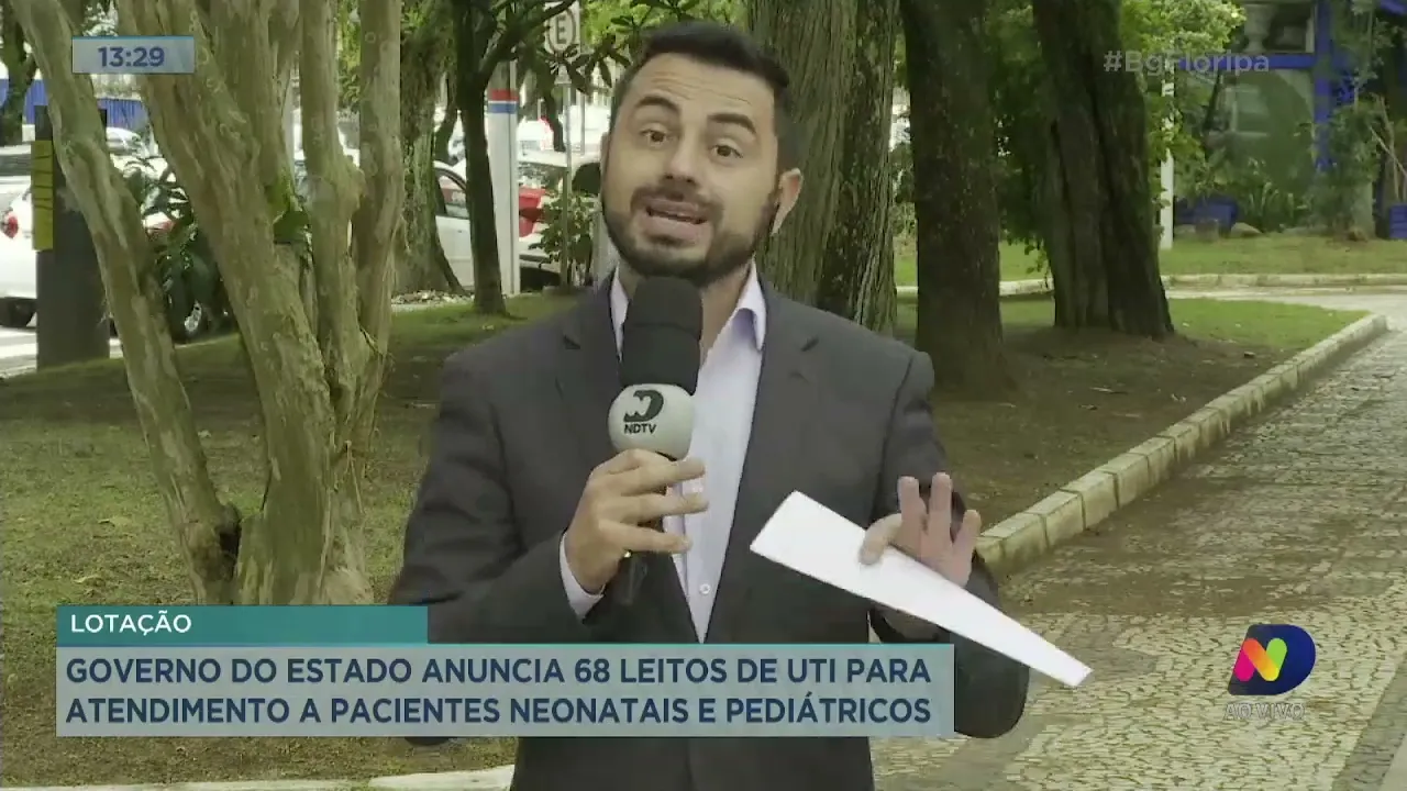 Governo de SC anuncia 68 leitos de UTI para atendimento a pacientes neonatais e pediátricos