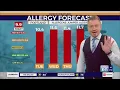 Temperatures drop pollen counts rise around Portland