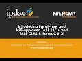Introducing the all-new and NRS approved TABE and TABE CLAS-E Forms C D Webinar