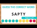 Scrambled Word Game Can You Unscramble These Words 5 Letters