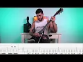 Bring Me The Horizon - "Top 10 staTues tHat CriEd bloOd" Guitar Cover with On Screen Tabs