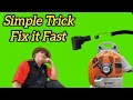 Spark Plug Boot and Terminal Came Off Coil Wire On A Stihl Trimmer or Blower